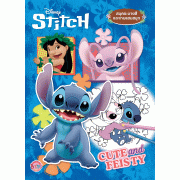 Stitch สมุดระบายสีและเกมแสนสนุก CUTE and FEISTY
